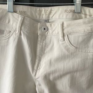 DL1961 Florence Instaculpt high rise white skinny jeans